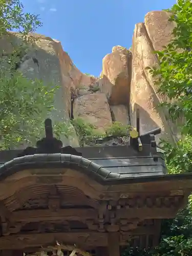 越木岩神社の自然