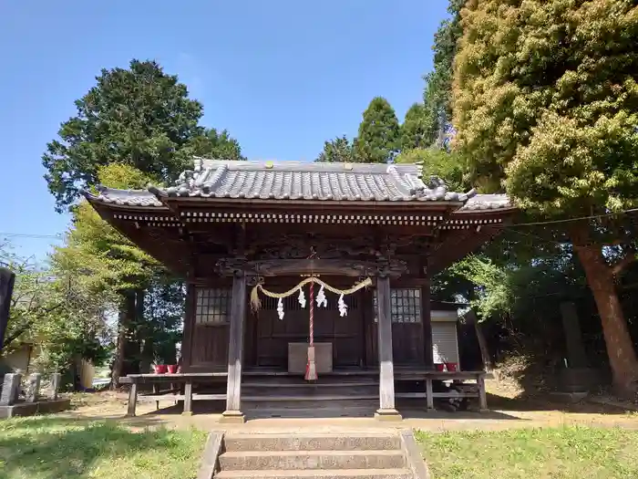 佐江戸杉山神社の本殿