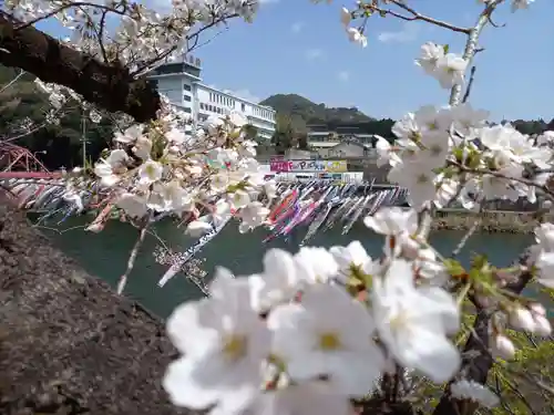 與止日女神社の自然