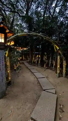 検見川神社の芸術