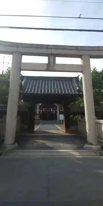 伊勢神社の鳥居