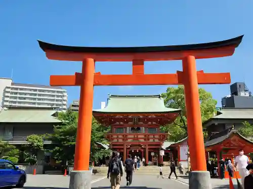 生田神社の鳥居