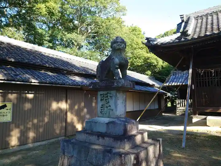 天神社の狛犬
