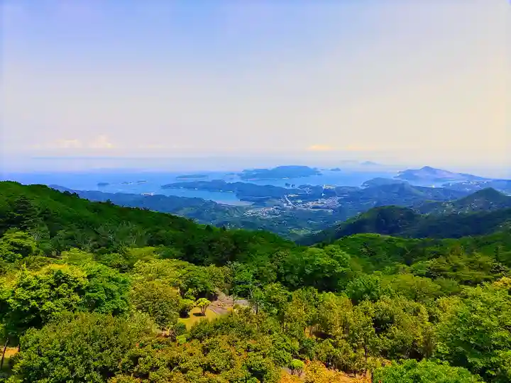 金剛證寺奥之院の景色