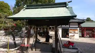 伊賀八幡宮の手水舎