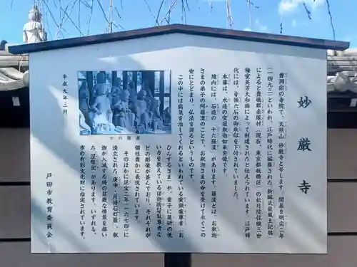 妙厳寺(埼玉県)