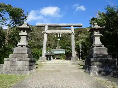 洲崎神社の鳥居