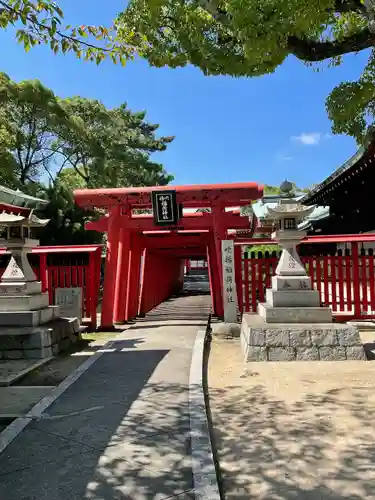 吹揚神社の鳥居