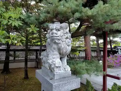 北見神社の狛犬