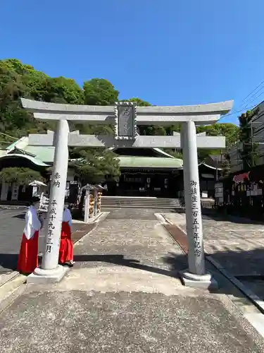 比治山神社の鳥居