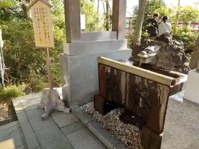 多摩川浅間神社の手水舎