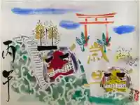 釧路一之宮 厳島神社の御朱印