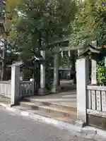 石神井氷川神社の鳥居