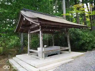 高野山金剛峯寺の手水舎
