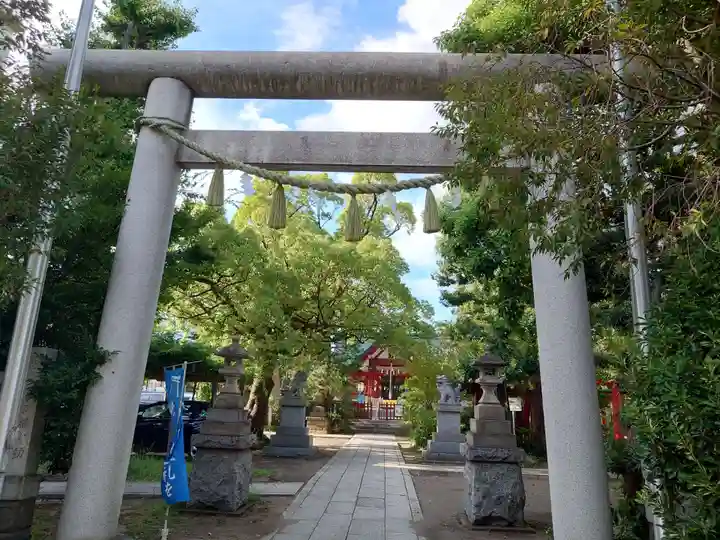徳持神社の鳥居