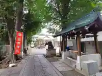 穏田神社の手水舎