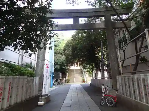 御田八幡神社の鳥居