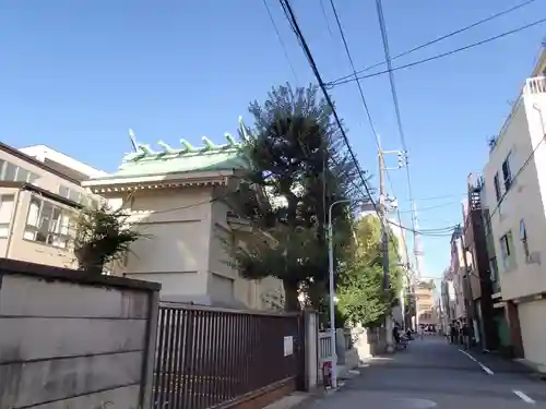 矢先稲荷神社の周辺