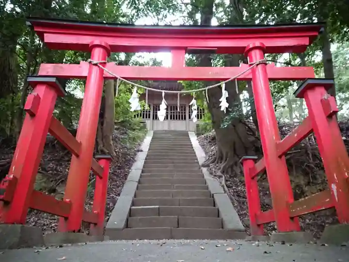 村積神社の鳥居