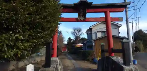 女体神社の鳥居