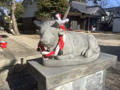 眞好天神社の狛犬