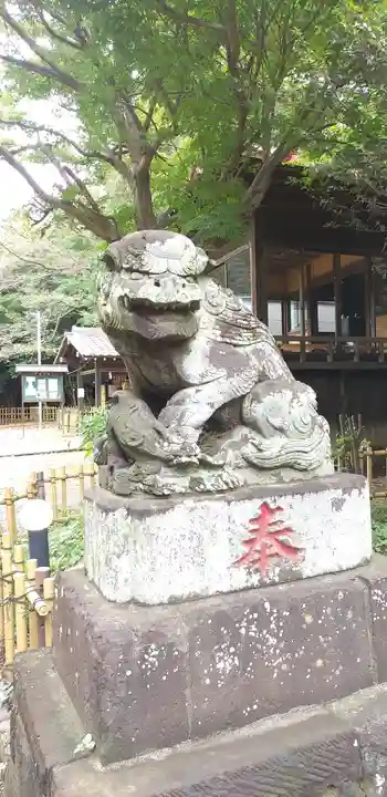 畑子安神社の狛犬