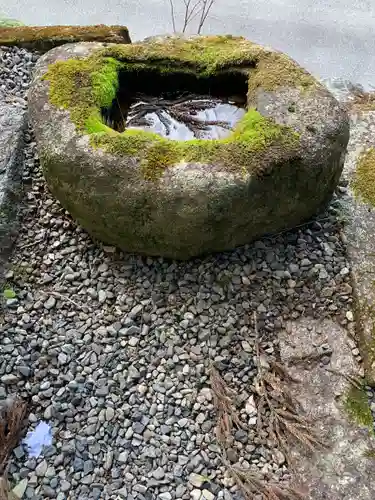 将軍神社の手水舎