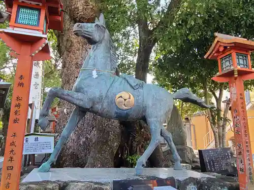 蟻通神社の狛犬