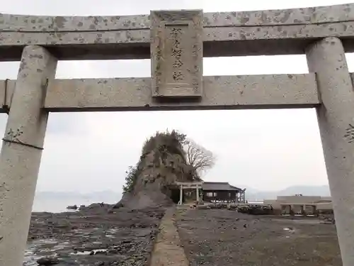 都々智神社の鳥居