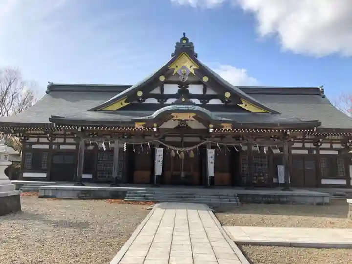 秋田県護國神社の本殿・本堂