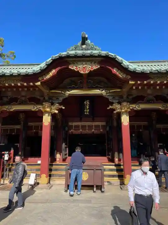 根津神社の本殿・本堂