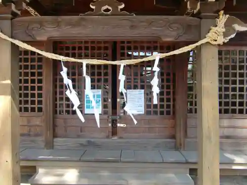 栗原氷川神社の本殿・本堂