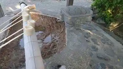 浅殿神社の手水舎