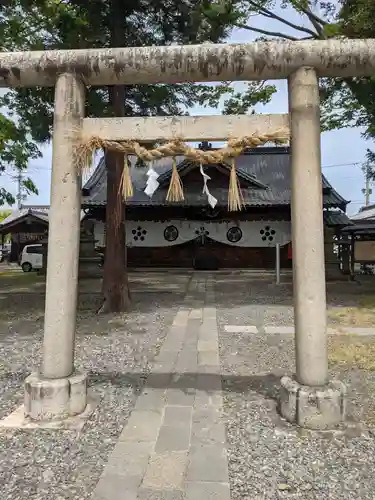 松本神社の鳥居