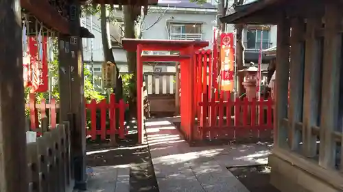 下谷神社の鳥居