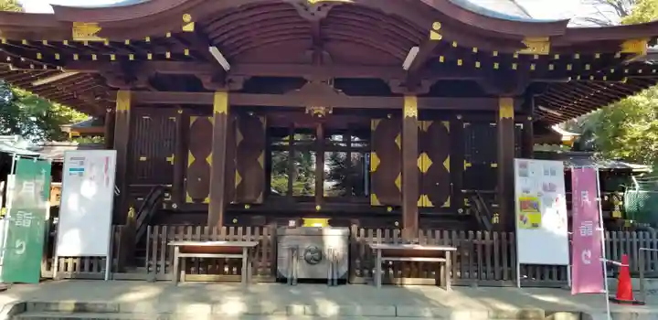 渋谷氷川神社の本殿・本堂