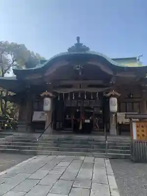 坐摩神社の本殿・本堂
