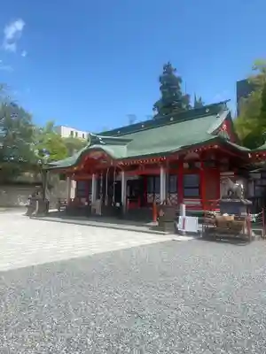 深志神社の本殿・本堂
