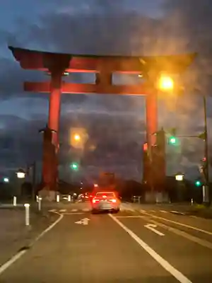 彌彦神社の鳥居
