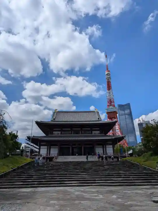 増上寺の本殿・本堂