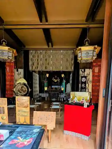 高円寺氷川神社の本殿・本堂