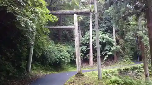 東金砂神社の鳥居