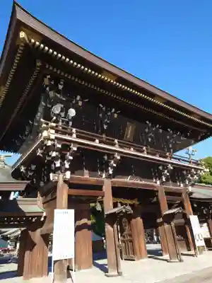 真清田神社の山門・神門