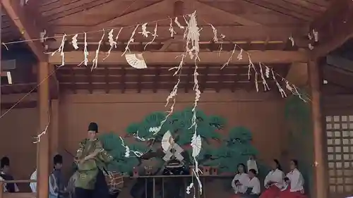 上川神社の神楽