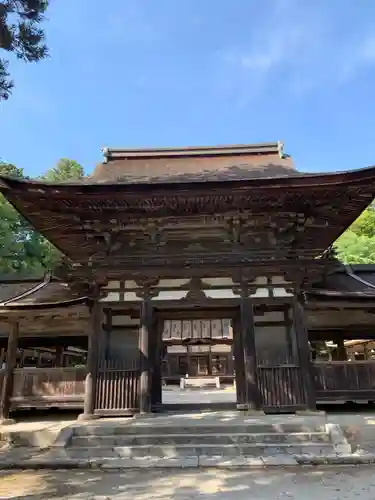 油日神社の山門・神門