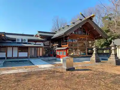 諏訪神社の本殿・本堂