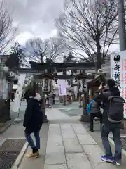 川越熊野神社の鳥居