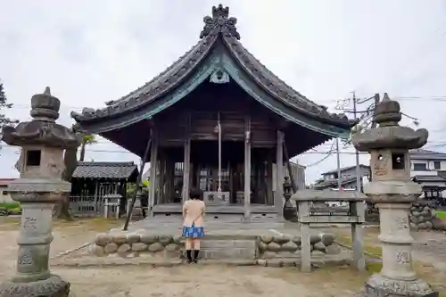 神明社（曽本神明社）の本殿・本堂