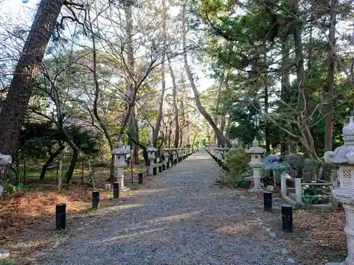 鶴嶺八幡宮の自然