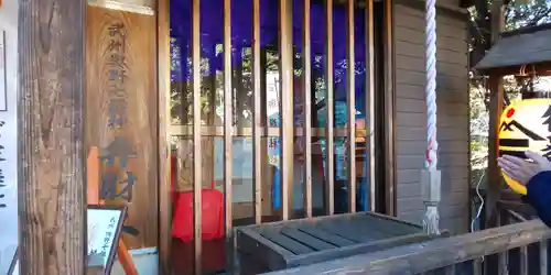 御嶽社（与野七福神弁財天）の本殿・本堂